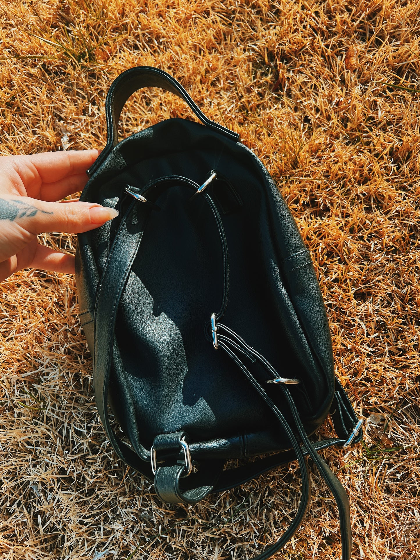 Through Hoops Mini Backpack