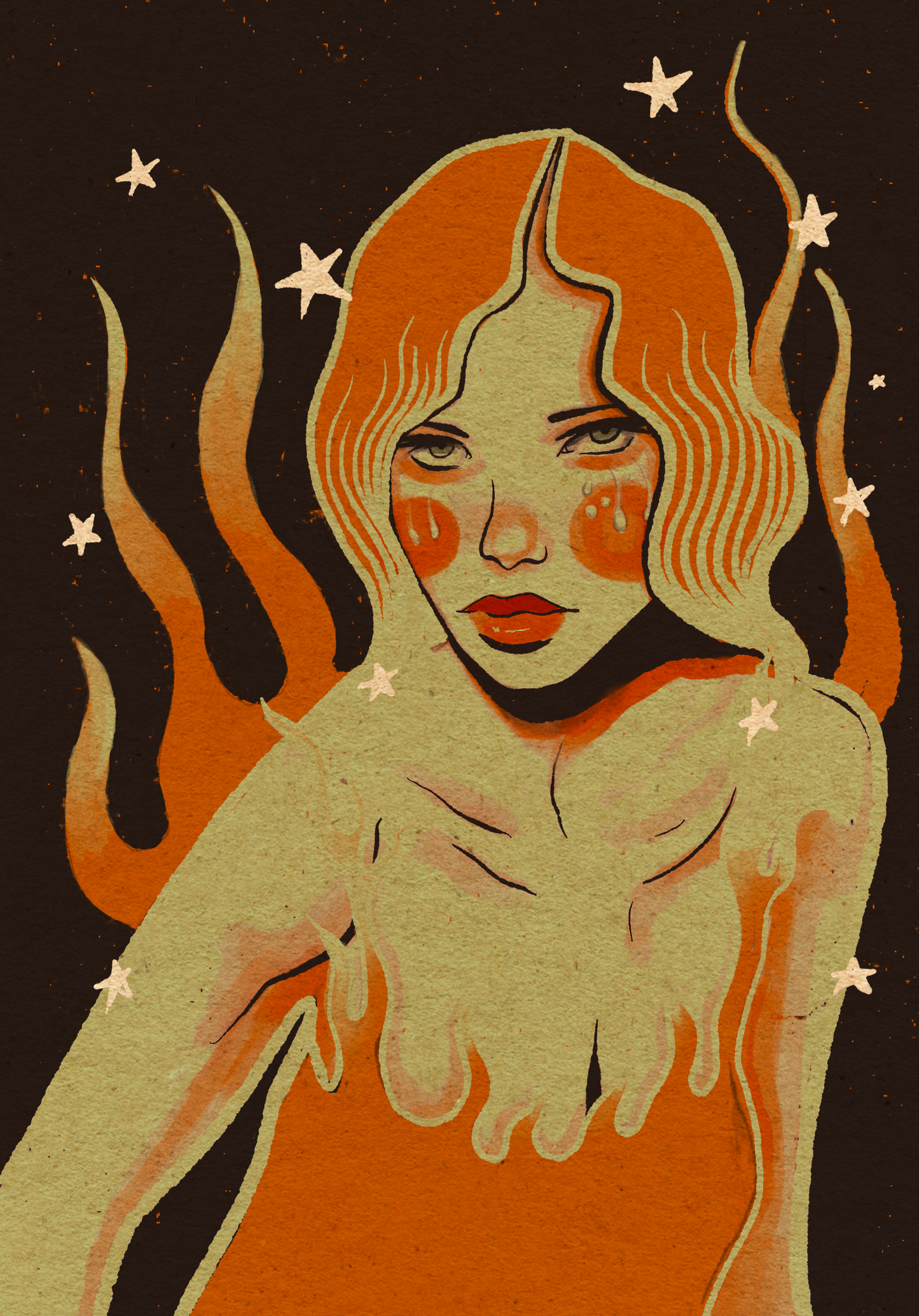 Fire Fairy Print