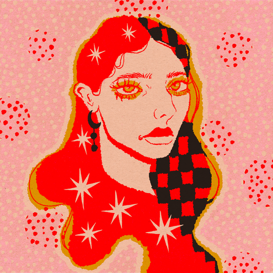 The Red Woman Print